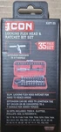 Icon RXFT-35 Locking Flex Head Ratchet Bit Set Piece W/protective Case. Fixed Price $27.99.