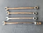 Snap On Chrome Wrench Set OEX8B, OEX080B, OXA080B, FH08B,. Fixed Price $135.00.