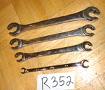 Mac Tools 4 Piece Sae. Flare-nut Double End Line Wrenches 10 Degree Offset. Fixed Price $100.00.