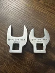 Sk Tools 3/8" Drive Sae Crowfoot Wrench: 3/4 & 5/8, 45724 45720, Made In Usa. Fixed Price $17.99.