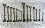 Craftsman 14 Pc Ratcheting Wrench Set 7 A-ae Sae A-af Metric Polished Chrome. Fixed Price $99.95.