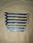 Matco Tools SMCLM122K 7 Pieces Long Metric Combination Wrench Set 19-15 10-12. Fixed Price $129.99.