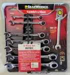 Gearwrench (8) Piece Metric Ratcheting Combo Mechanic Set 44002 New-oem. Fixed Price $50.00.