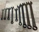 Snap-on 3/8 1 Sae 9 Piece Set Tools Wrenches. Fixed Price $275.00.