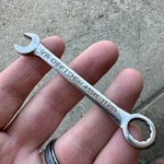 Craftsman 5/16" 11/32" Combination Ignition Wrench Vintage 43946 Made Usa. Fixed Price $8.95.