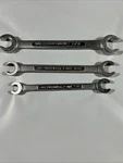 Craftsman Flare/line Wrenches, 3/8" 11/16", V-44171 V-44173 V-44174 U.s.a.. Fixed Price $24.95.