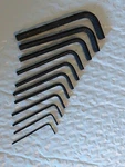 Craftsman Usa 946693, Allen/hex Key Set, 11 Pieces. Fixed Price $13.19.