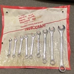 Truecraft B410R 10PC Metric Combination Wrench Set 8-22MM Forged Steel. Fixed Price $37.00.