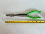 Snap-on 609CP Duckbill Serrated Flat Needle Nose Pliers 9" Long Made In Usa. Fixed Price $49.00.