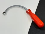 Mac Tools Usa S237 7/16" Sae Half-moon Single Obstruction Wrench Red Hard Handle. Fixed Price $75.99.