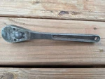 Vintage Herbrand S-10 Van Chrome 1/2-DRIVE Slide-shift Ratchet. Fixed Price $24.99.