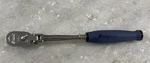 New Snap-on Tools 3/8" Power Blue Long Handle Compact Flex-head FHCLF72. Fixed Price $199.99.
