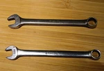 Lot Of 2 Snap-on Wrenches WDEX-70 WDEX-80 0BA 1BA British Standard. Fixed Price $55.00.