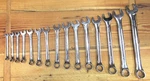 S-k Tool Usa 15PC 22MM-7MM Metric Combination Wrench Set No 20MM Good Condition. Fixed Price $175.00.