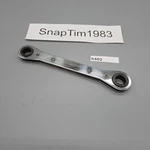 Snap-on TOOLSRBM1415C 14-15 Mm 12-POINT Ratcheting Double Box Wreanch Us. Fixed Price $32.99.