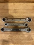 Snap-on Tool Lot 3 Double Box End Ratcheting Wrench R810S R1214S R1214A 12PT 6PT. Fixed Price $19.99.