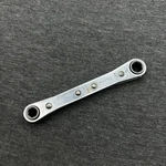 Powr-kraft 84-4738 Ratcheting Box End Wrench 1/4 5/16 Made Usa. Fixed Price $10.00.