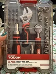 39-PIECE Hyper Tough Stubby Tool Set Wrench. Fixed Price $15.00.