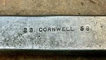 Vintage Cornwell Tool EW58 X 1/8 Open End Wrench Usa. Fixed Price $10.99.