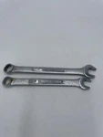 2 Vintage Craftsman Combination Wrench Box Open End 44693 And 44694 Made Usa. Fixed Price $9.94.