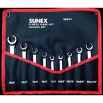 Pc. Fractional Sae & Metric Flare Nut Wrench Set SUN9809A Brand New!. Fixed Price $65.33.
