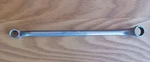 Vintage Blue-point 7/16" 1/2" 12 Offset Box Wrench Round Handle Usa. Fixed Price $7.50.