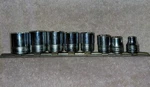 Snap On 3/8 8PC 6 Point Socket Set. Fixed Price $80.00.
