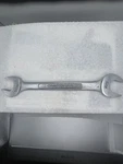 Vintage Craftsman =v= No Number Dual Open End Wrench 19/32 X 11/16" Made Usa. Fixed Price $7.99.