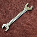1954 Blue-point Supreme S-1922 Open End Wrench, 19/32" X 11/16". Fixed Price $5.99.