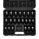 1/2 Drive Deep Big Impact Socket Set, 21 - Piece Large Spindle Axle Nut Impa.... Fixed Price $149.42.