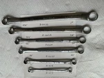 S-k Six Piece Sae Offset Box End Wrench 3/8 7/16 B-1214 To 15/16 &1 B-3032. Fixed Price $75.00.
