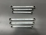 (f) Mac Tools 6PC Metric & Sae Micro Turn Box Wrench Set - Clean! Usa. Fixed Price $99.99.