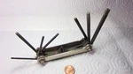 Chesco Piece Folding Torx Driver Set T10 15 20 25 27 30 40 Usa 88057. Fixed Price $10.95.