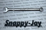 Snap-on Tools Usa New 1/2" Sae Flank Drive Plus 12PT Chrome Combo Wrench SOEX16. Fixed Price $59.95.