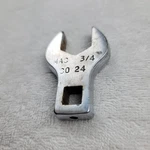 Mac 3/8" Drive 3/4" Co 24 Usa Chrome Open End Crowfoot Wrench Socket. Fixed Price $19.99.