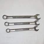 Craftsman Usa Made, Sae, 12-POINT, Combonation Wrench Set Of 3. 11/16, 3/4, 5/8. Fixed Price $19.94.