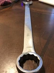 Mac Tools Usa Sae 18 Inch Long Wrench 1-1/4 I-beam CL40 12 Point Large Jumbo. Fixed Price $79.00.