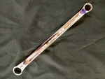 Snap On XB1820A - 9/16" 5/8" Standard Handle 10 Offset 12 Pt Box End Wrench. Fixed Price $40.00.