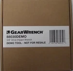 Gearwrench 88030 3/8" Composite Air Impact Demo Unit New. Fixed Price $90.00.