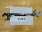 Snap-on Tools Usa New 1-7/8" Sae 4 Way Open-end Angle Head Chrome Wrench VS60B. Fixed Price $249.95.