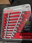 Nos Sears Craftsman Usa Combination Wrench Set Point Metric 47235 7,8,10-16MM. Fixed Price $139.00.