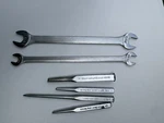 Vintage Craftsman Usa Series Tappet Wrenches 44471 44473 + Wf Punches. Fixed Price $18.99.