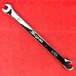 Snap-on 1/8" DS88A 15 /60 Offset Open-end Ignition Wrench 2004 Engraved. Fixed Price $12.95.