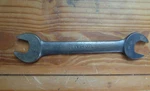 Vintage Craftsman Open End Wrench C-1033-C Heavy Duty 1" X 15/16". Fixed Price $12.50.