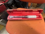 Machinist Hmgbx Mechanics Snap-on Torque Wrench QJFR275C 3/8. Fixed Price $119.99.