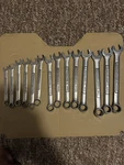 Craftsman Usa 9-18MM Metric Combination Wrench Set 14 Piece Lot 12 Point Box End. Fixed Price $49.99.