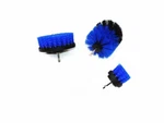 Blue Bristle Medium Stiffness Drill Brush Set 3 Pack - Ships From Usa. Fixed Price $6.49.