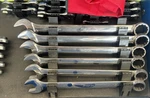 Snap-on Metric Combination Wrench Set 26-32MM 6-PIECE Steel Chrome Silver. Fixed Price $615.00.