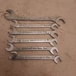 Vtg Rare 1940S Herbrand Ignition Wrenches. No. 87, (2) 84, 83, & 81. Usa.. Fixed Price $9.49.