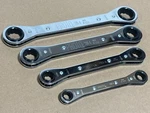 New Proto Tools Usa 4PC 3/8-7/8 Sae Ratcheting Box End Wrench Set, 12 Point. Fixed Price $39.99.